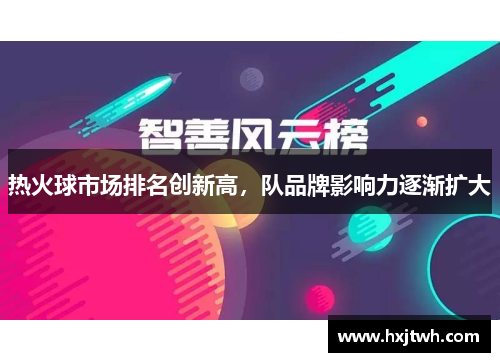 热火球市场排名创新高，队品牌影响力逐渐扩大